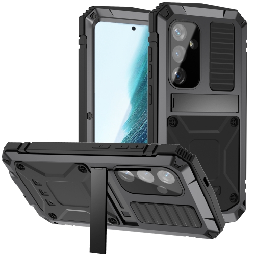 

For Samsung Galaxy S24+ 5G R-JUST Life Waterproof Dustproof Shockproof Phone Case(Black)