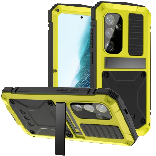 

For Samsung Galaxy S24+ 5G R-JUST Life Waterproof Dustproof Shockproof Phone Case(Yellow)
