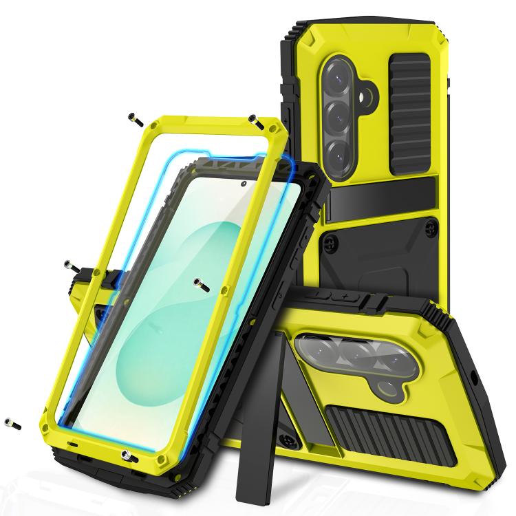 

For Samsung Galaxy S26 5G R-JUST Life Waterproof Dustproof Shockproof Phone Case(Yellow)