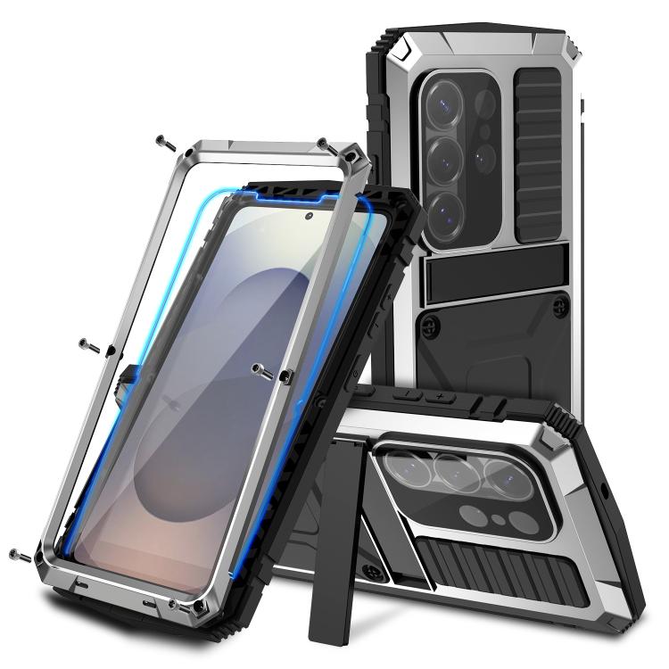 

For Samsung Galaxy S26 Ultra 5G R-JUST Life Waterproof Dustproof Shockproof Phone Case(Silver)