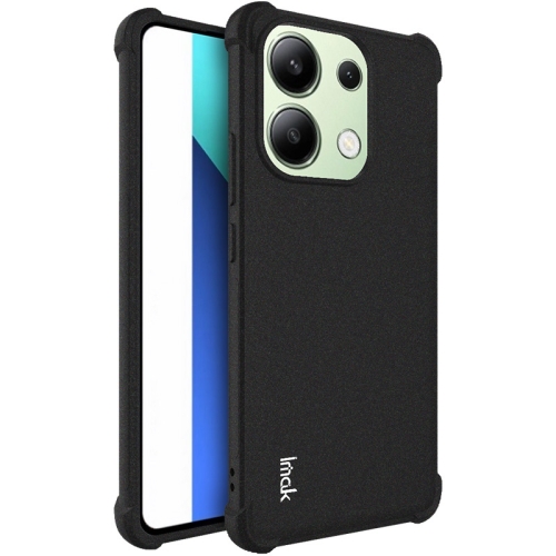 

For Xiaomi Redmi Note 13 4G Global imak Shockproof Airbag TPU Phone Case(Matte Black)