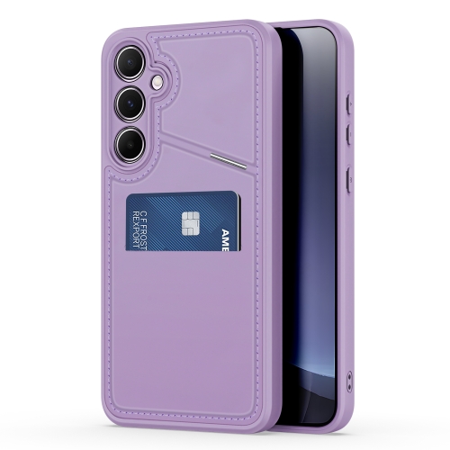 

For Samsung Galaxy S25+ 5G DUX DUCIS Rafi II Series MagSafe Magnetic Holder RFID Phone Case(Purple)