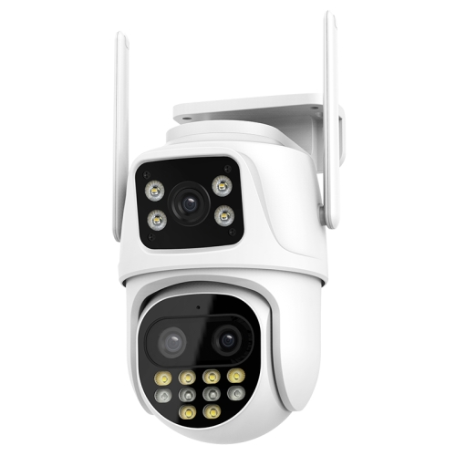 QX104 3MP WiFi Dual Camera Supports Human Face Recognition & AI Alarm(AU Plug)