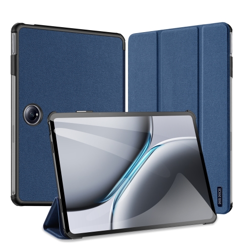 

For OnePlus Pad Pro / Pad 2 12.1 DUX DUCIS Domo Series Magnetic Flip Leather Tablet Case(Blue)