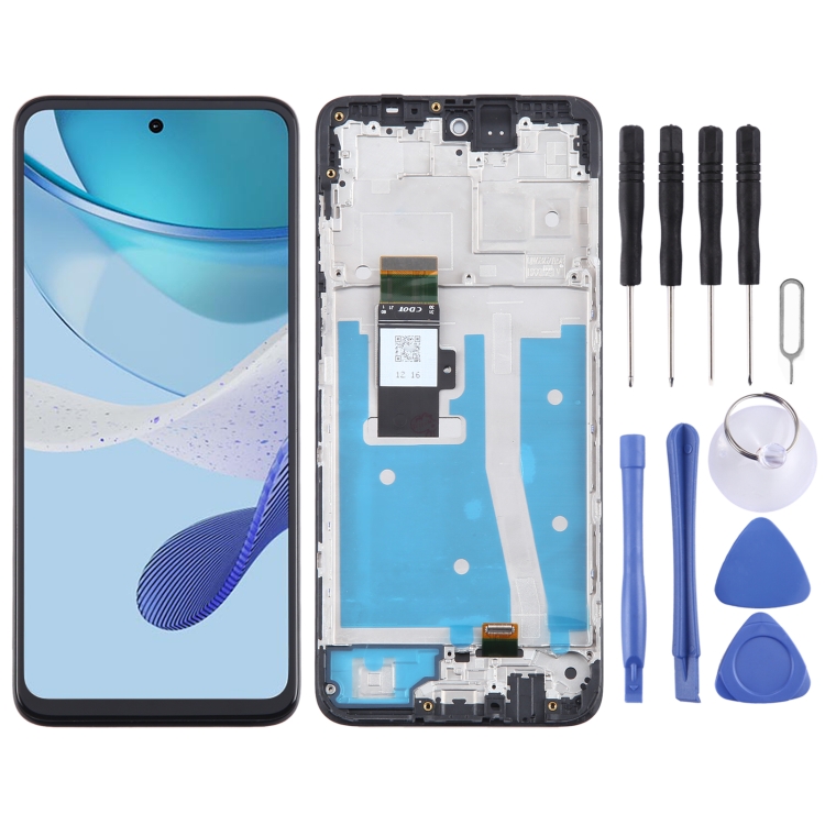 

For Motorola Moto G53 OEM LCD Screen Digitizer Full Assembly with Frame