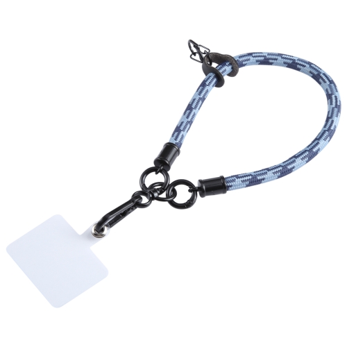 7mm verstellbares Umhänge-Handy-Anti-Verlust-Lanyard mit Clip (Blau)