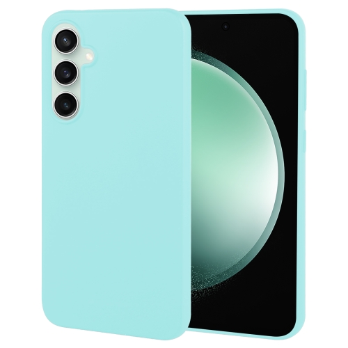 

For Samsung Galaxy S23 FE 5G GOOSPERY SOFT FEELING Liquid TPU Soft Phone Case(Mint Green)