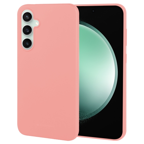

For Samsung Galaxy S23 FE 5G GOOSPERY SOFT FEELING Liquid TPU Soft Phone Case(Pink)