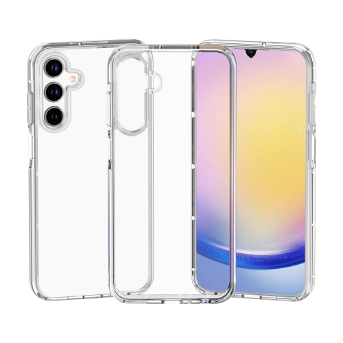 

For Samsung Galaxy A15 5G Terminator Style Glitter Powder Shockproof Phone Case(Transparent)