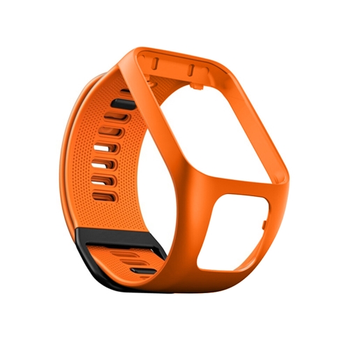 

For Tomtom 2 / 3 Universal Silicone Watch Band(Orange)