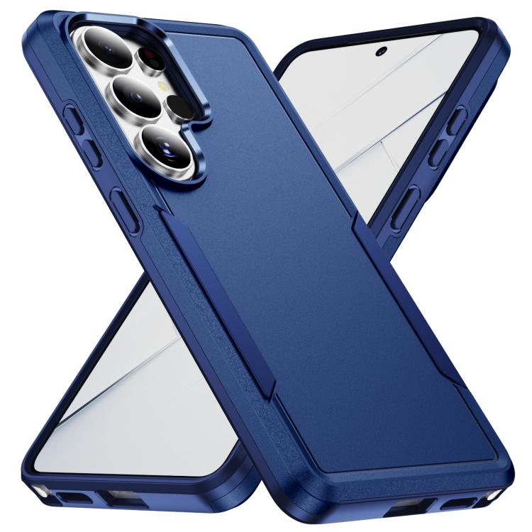 

For Samsung Galaxy S26 Ultra 5G Pioneer Armor Heavy Duty PC Hybrid TPU Phone Case(Blue)