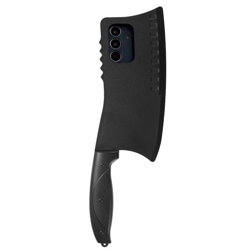 

For Samsung Galaxy S24+ 5G Simulated Kitchen Knife TPU + PC Phone Case(Black)