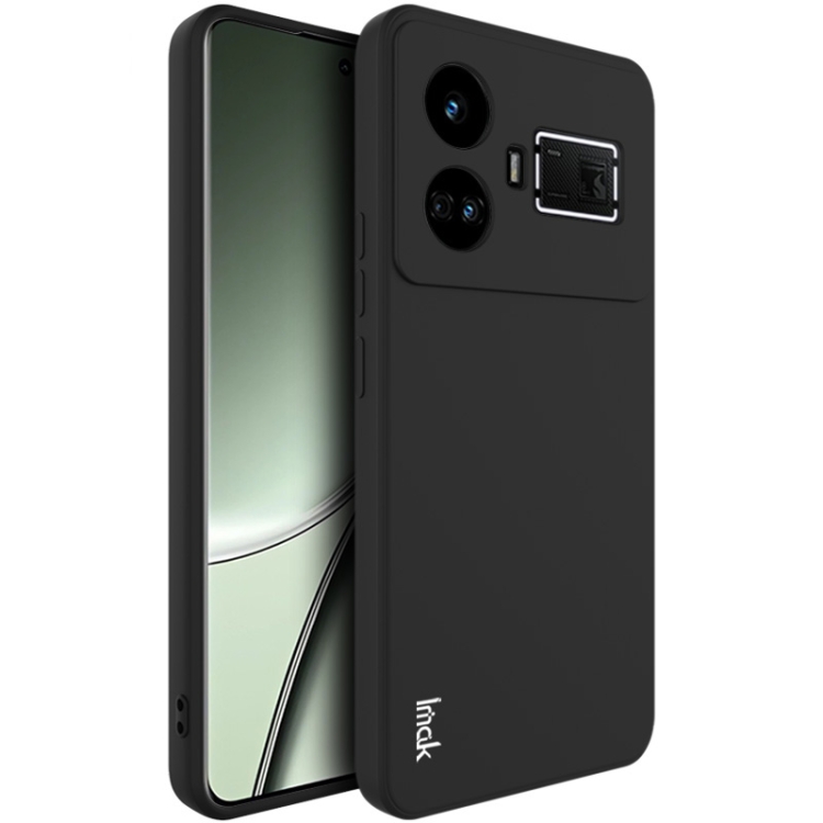 

For Realme GT5 5G imak UC-4 Series Straight Edge TPU Phone Case(Black)