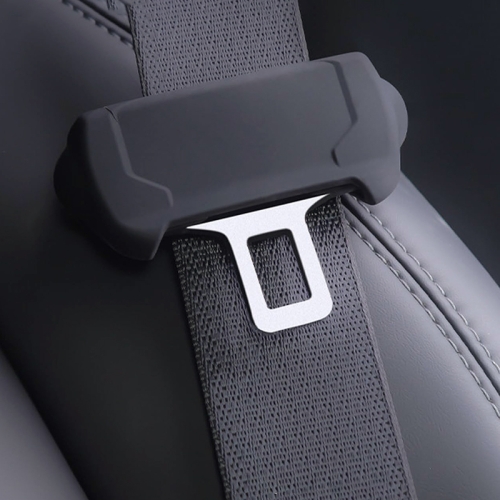 

For Tesla Model 3 / Y Car Front Seat Belt Buckle Silicone Protective Cover, Style:Hang Buckle