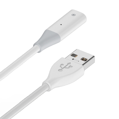 

For Apple Pencil 1 USB to 8 Pin Stylus Charging Cable with Indicator Light, Length:1m(White)