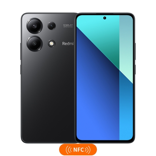 

[HK Warehouse] Xiaomi Redmi Note 13 4G Global, 8GB+256GB with NFC, 6.67 inch MIUI 14 Snapdragon 685 Octa Core 2.8GHz, Network: 4G(Black)