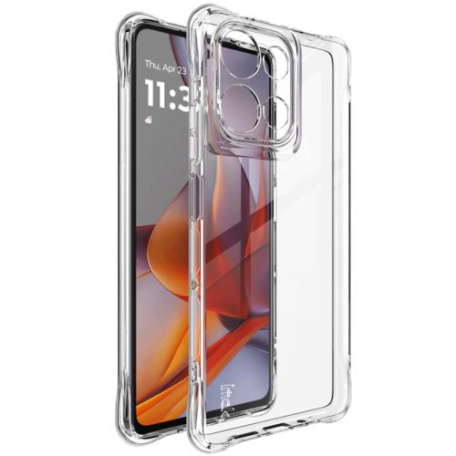 

For Motorola Moto G75 5G imak Shockproof Airbag TPU Phone Case(Transparent)