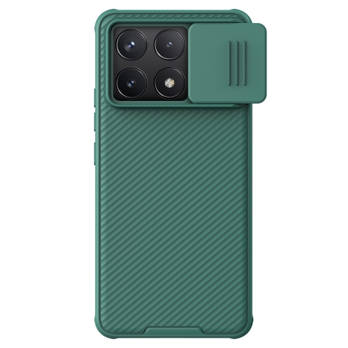 

For Xiaomi Redmi K70 / K70 Pro NILLKIN CamShield Pro Magnetic PC Phone Case(Green)