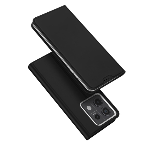 

For Xiaomi Redmi Note 13 Pro 5G/Poco X6 5G DUX DUCIS Skin Pro Series Flip Leather Phone Case(Black)