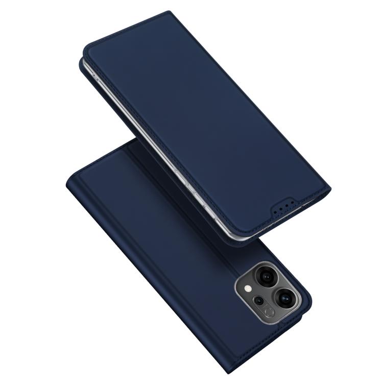 For OPPO Reno14 Global DUX DUCIS Skin Pro Series Flip Leather Phone Case(Blue)