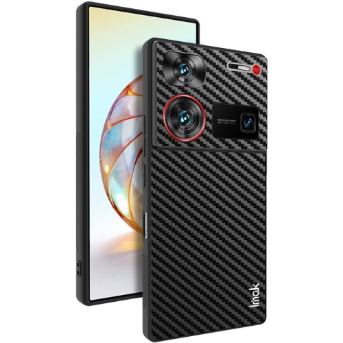 For ZTE nubia Z60 Ultra 5G IMAK LX-5 Series PC + TPU Protective Phone Case(Carbon Fiber Texture) for oneplus ace 2v nord 3 5g imak ruiyi series cloth texture pu pc phone case dark grey