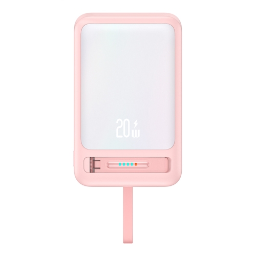 

USAMS US-CD219 10000mAh PD20W Magnetic Fast Charge Power Bank(Pink)