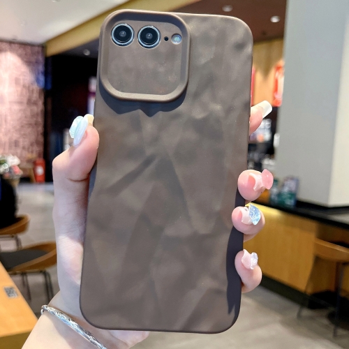 

For iPhone 7 Plus / 8 Plus Frosted Wrinkles Texture TPU Phone Case(Grey)