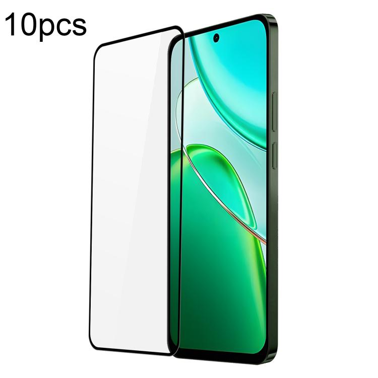 

For vivo T5x 5G 10pcs DUX DUCIS 0.33mm 9H Medium Alumina Tempered Glass Film