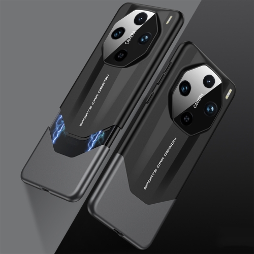 

For vivo X100 GKK Imitation Ultimate Design All-inclusive Shockproof Phone Case(Black)