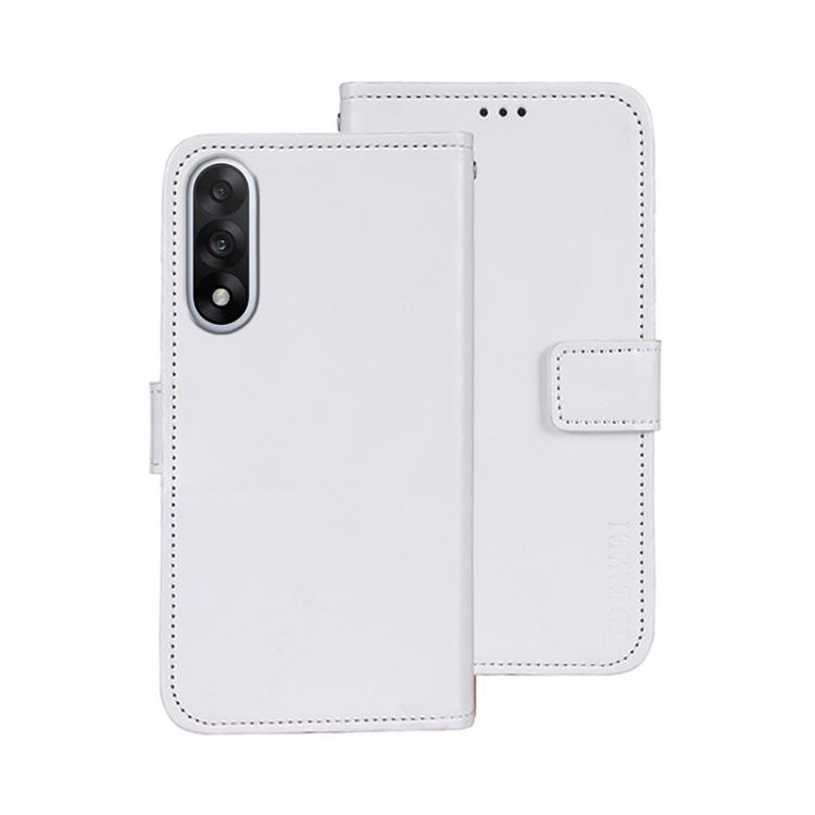 

For OnePlus Nord 5 / Ace 5 Ultra idewei Crazy Horse Texture Leather Phone Case(White)