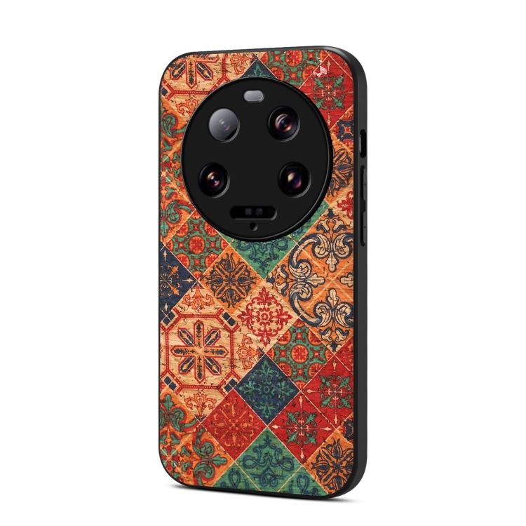 

For Xiaomi 13 Ultra Four Seasons Flower Language Series TPU Phone Case(Winter Blue)