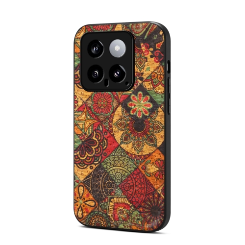 

For Xiaomi 14 Four Seasons Flower Language Series TPU Phone Case(Autumn Yellow)