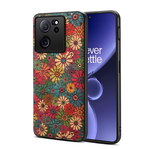 

For Xiaomi 13T Pro / Redmi K60 Ultra Four Seasons Flower Language Series TPU Phone Case(Spring Green)