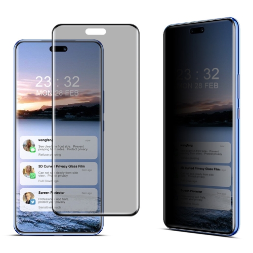 

For Huawei Nova 12 Pro / 12 Ultra imak 3D Curved HD Full Screen Anti-spy Tempered Glass Protective Film