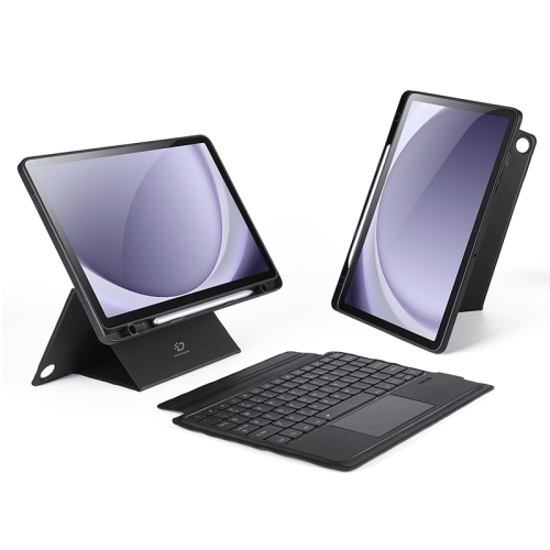 

For Samsung Galaxy Tab A9+ DUX DUCIS DK Floating Magnetic Keyboard Leather Tablet Case(Black)