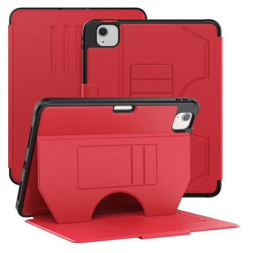 

For iPad Pro 11 2022 / Air 10.9 2022 Notebook Magnetic Leather Tablet Case(Red)