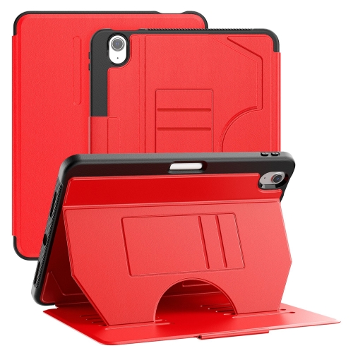 

For iPad Air 11 2025 / 2024 Notebook Magnetic Leather Tablet Case(Red)