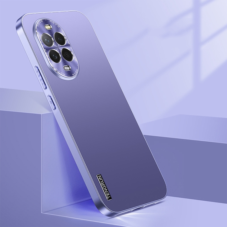 

For Huawei nova 13 Pro Streamer Series Micro Frosted Metal Paint PC Phone Case(Dark Purple)