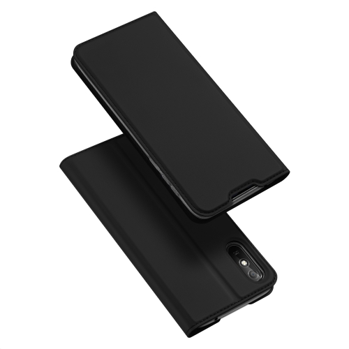 

For Xiaomi Redmi 9A DUX DUCIS Skin Pro Series Horizontal Flip PU + TPU Leather Case, with Holder & Card Slots(Black)