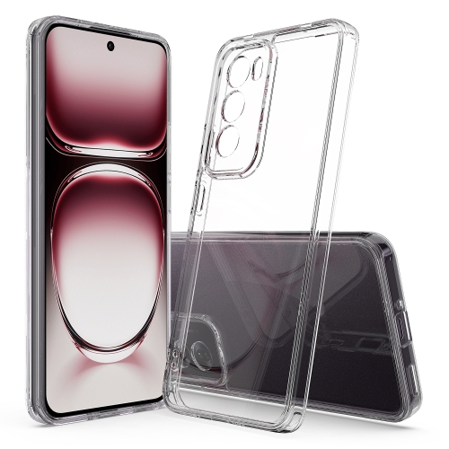 

For OPPO Reno12 5G Global Scratchproof Acrylic TPU Phone Case(Transparent)