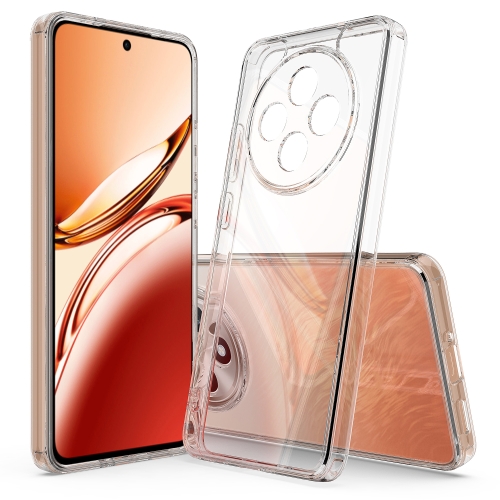 

For OPPO Reno12 F 4G / 5G Scratchproof Acrylic TPU Phone Case(Transparent)