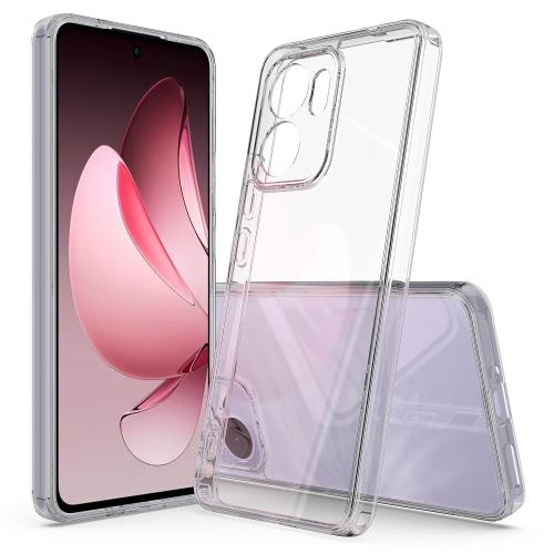 

For OPPO Reno13 F 4G / 5G Scratchproof Acrylic TPU Phone Case(Transparent)