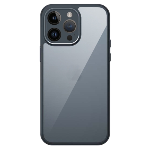 

For iPhone 14 Pro Armor Precise Hole PC Hybrid TPU Phone Case(Transparent)