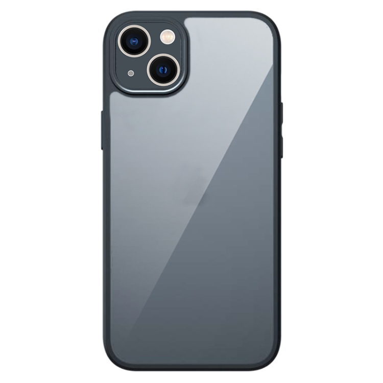 

For iPhone 13 Armor Precise Hole PC Hybrid TPU Phone Case(Transparent)