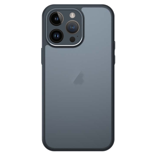 

For iPhone 12 Pro Armor Precise Hole PC Hybrid TPU Phone Case(Black)