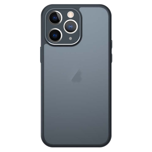 

For iPhone 11 Pro Max Armor Precise Hole PC Hybrid TPU Phone Case(Black)