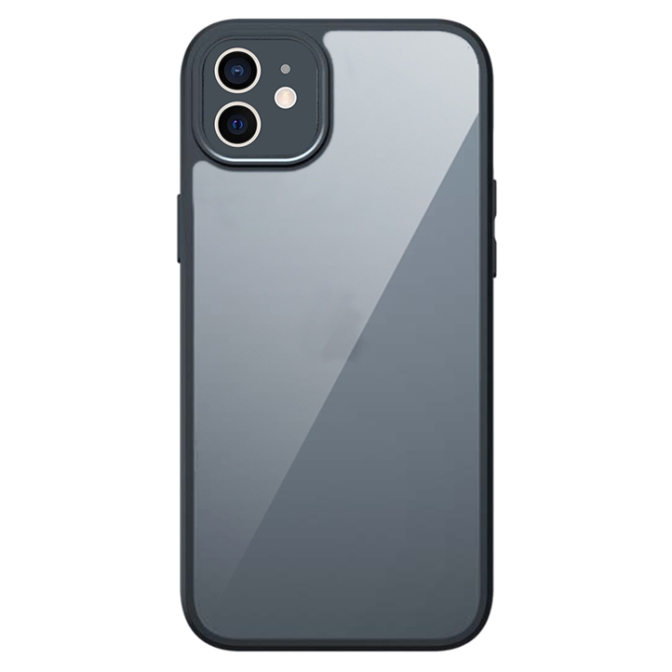

For iPhone 11 Armor Precise Hole PC Hybrid TPU Phone Case(Transparent)
