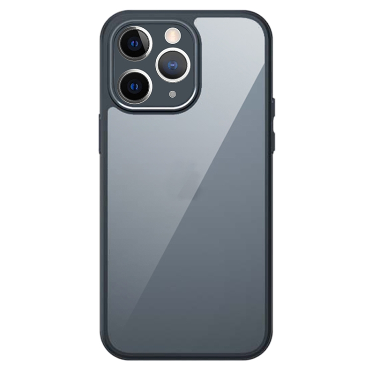 

For iPhone 11 Pro Armor Precise Hole PC Hybrid TPU Phone Case(Transparent)