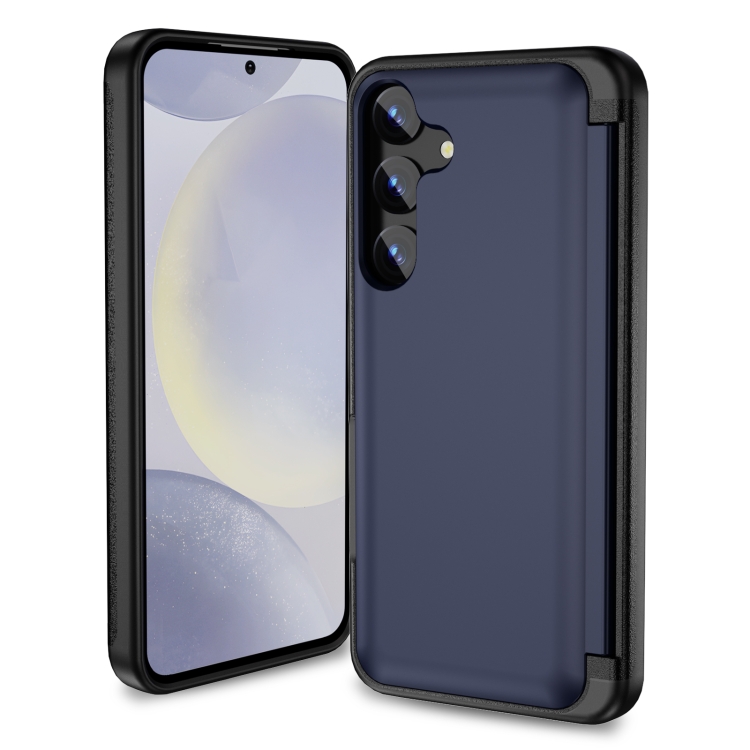 

For Samsung Galaxy S24+ 5G 3 in 1 Flip Holder Phone Case(Royal Blue)