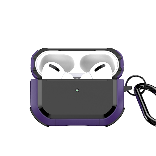 

For AirPods Pro DUX DUCIS PECA Series Earbuds Box Protective Case(Purple)